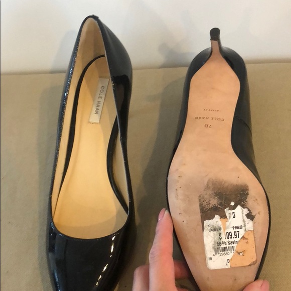 Cole Haan Patent Leather Pumps - Picture 4 of 5